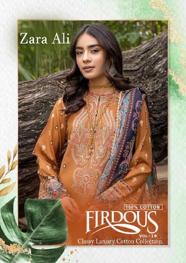 Keval Zara Ali Firduous Vol 10 Classy Luxury Cotton Collection